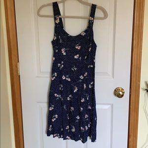Medium Mid Thigh Floral Dress
